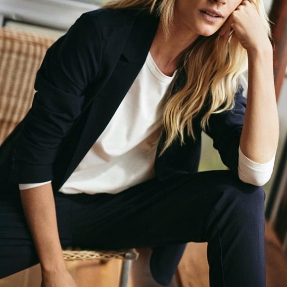 Outerknown Jackets & Blazers - Outerknown Black Virgin Wool Oversized Blazer Jacket *NWT*